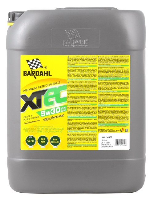 

Моторное масло BARDAHL XTEC 5W30 20л