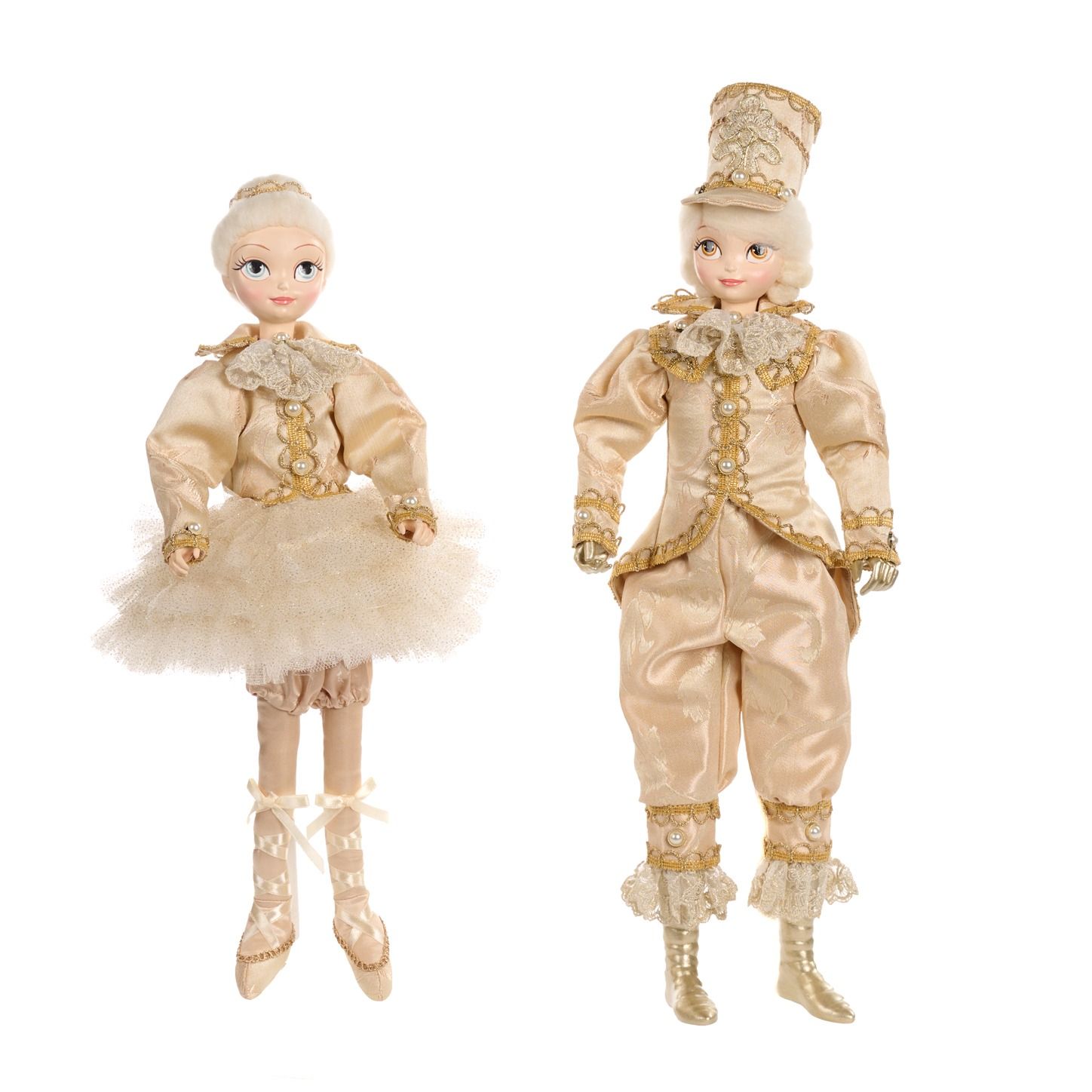 Фигурка Goodwill Golden nutcracker Boy&Girl полиэстер/полиэфирная смола 53см в ассортимент