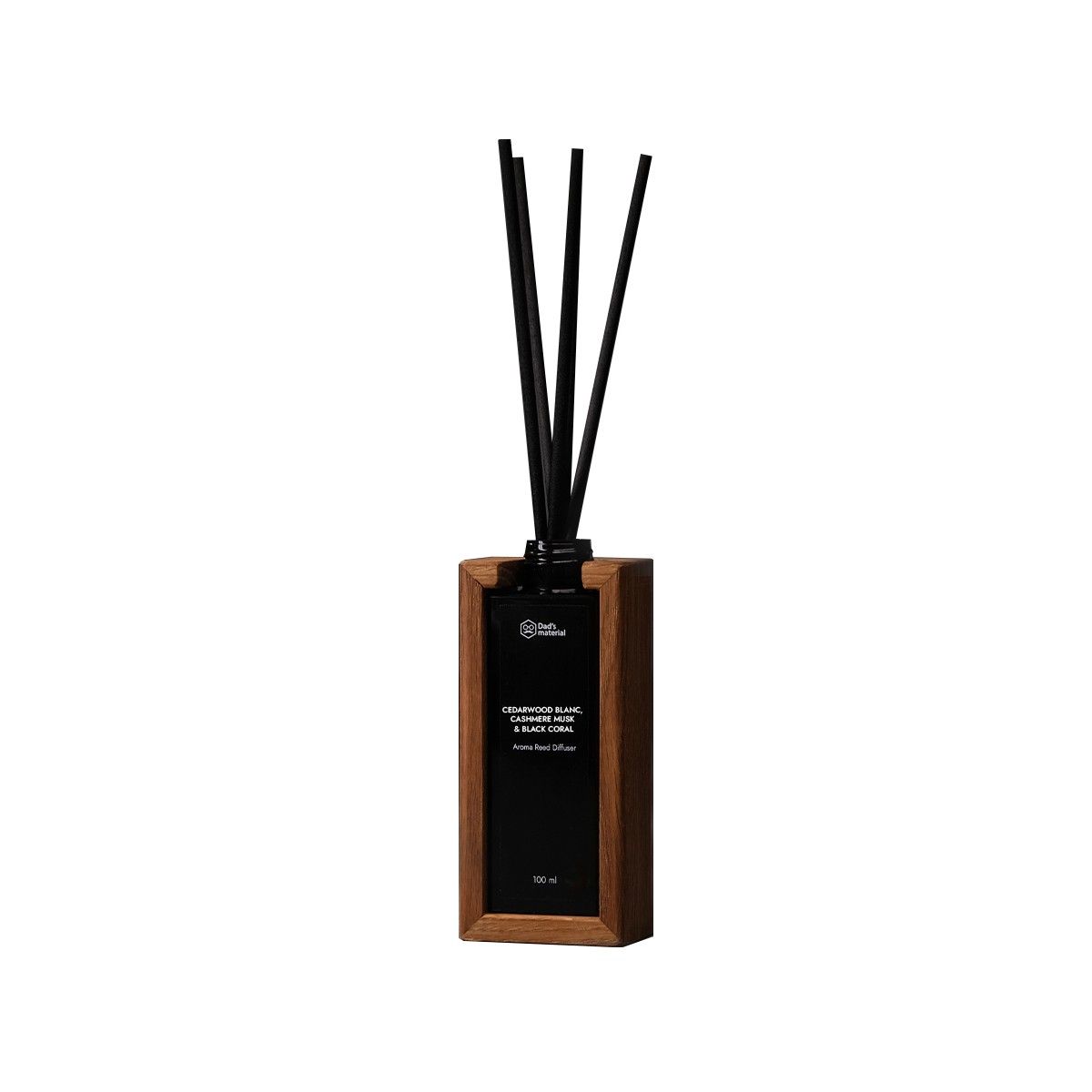 Аромадиффузор Dad's material Cedarwood Blanc Cashmere Musk & Black Coral 100 мл