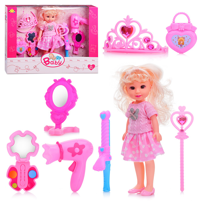 

Кукла OUBAOLOON Вера 12088-51 с аксессуарами стилиста