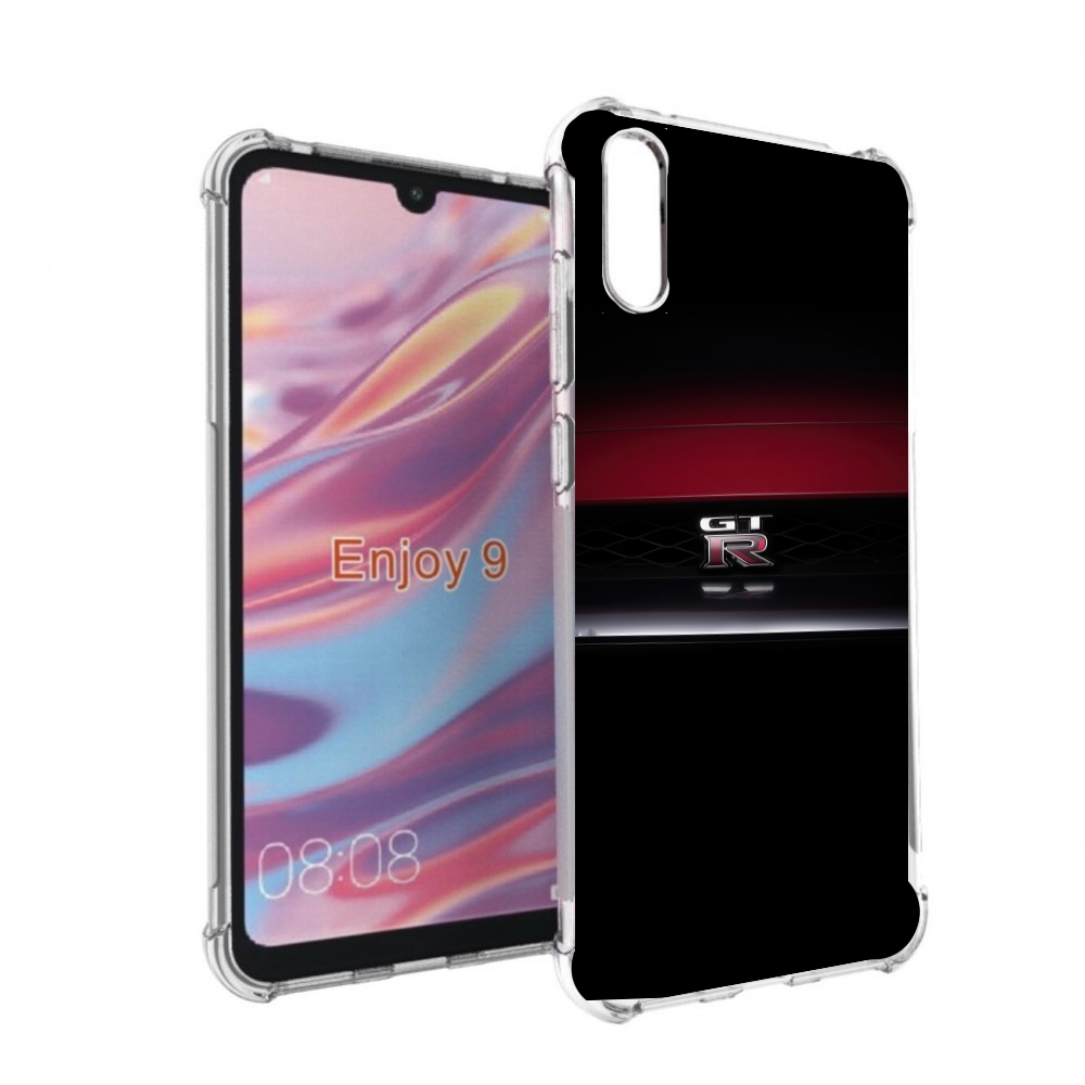 

Чехол бампер MyPads nissan ниссан 1 мужской для Huawei Enjoy 9, Прозрачный, Tocco