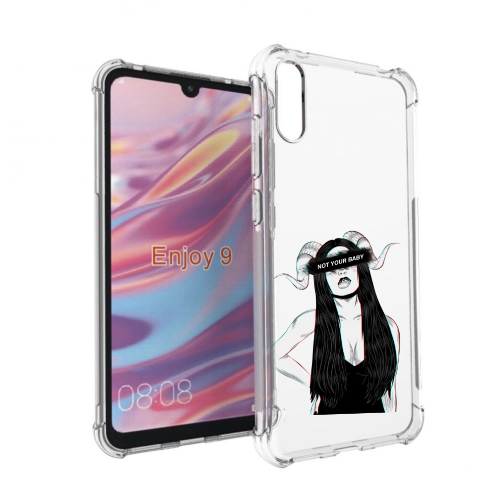 

Чехол бампер MyPads not-your для Huawei Enjoy 9, Прозрачный, Tocco