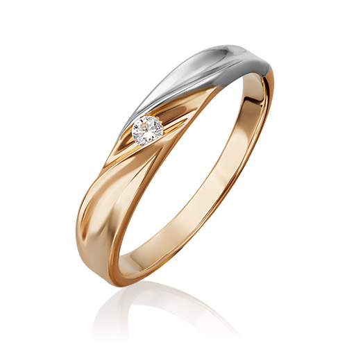 

Кольцо из золота р. 16,5 PLATINA jewelry 01-4702-00-501-1111-38, фианит, 01-4702-00-501-1111-38