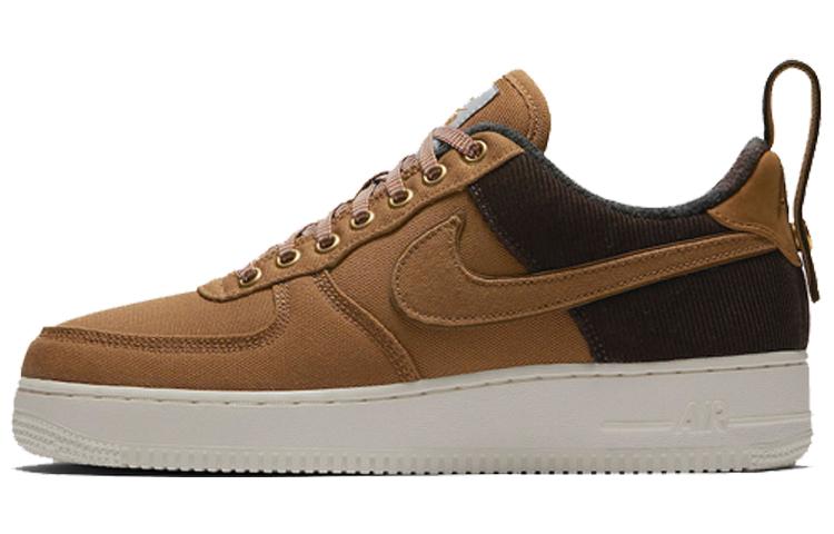 

Кеды унисекс Nike Carhartt WIP x Nike Air Force 1 коричневые 42 EU, Коричневый, Carhartt WIP x Nike Air Force 1