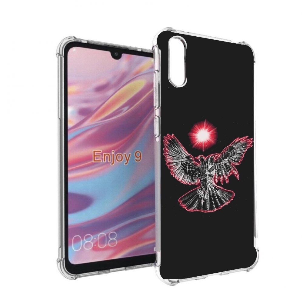 

Чехол бампер MyPads pyrokinesis валькирия для Huawei Enjoy 9, Прозрачный, Tocco
