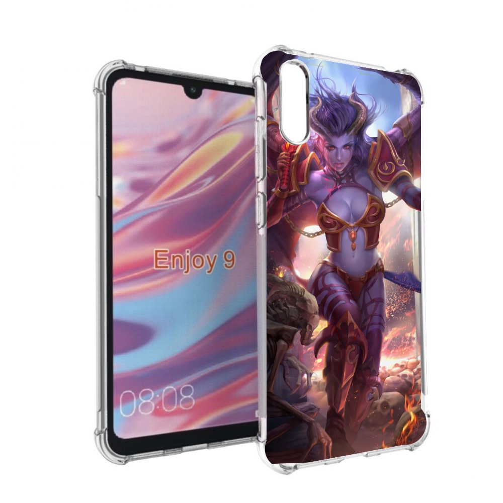 

Чехол бампер MyPads queen of pain dota 2 для Huawei Enjoy 9, Прозрачный, Tocco