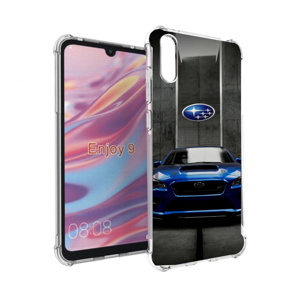 

Чехол бампер MyPads subaru субару 1 мужской для Huawei Enjoy 9, Прозрачный, Tocco