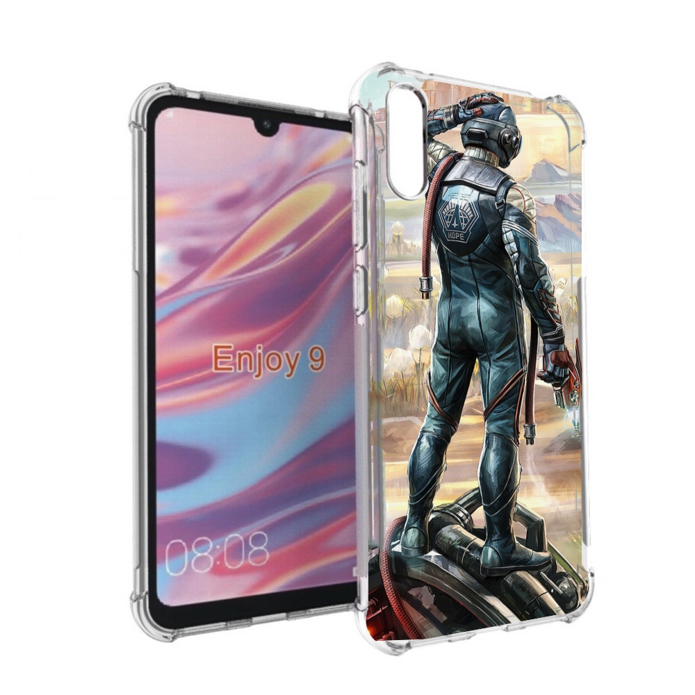 

Чехол бампер MyPads the-outer-worlds для Huawei Enjoy 9, Прозрачный, Tocco