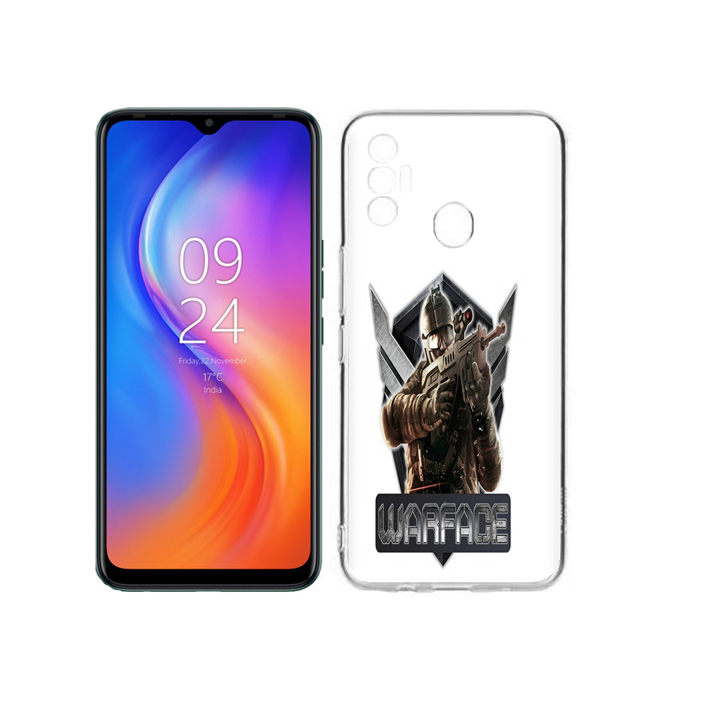 Чехол MyPads Tocco для Tecno Spark 7 игра про войну
