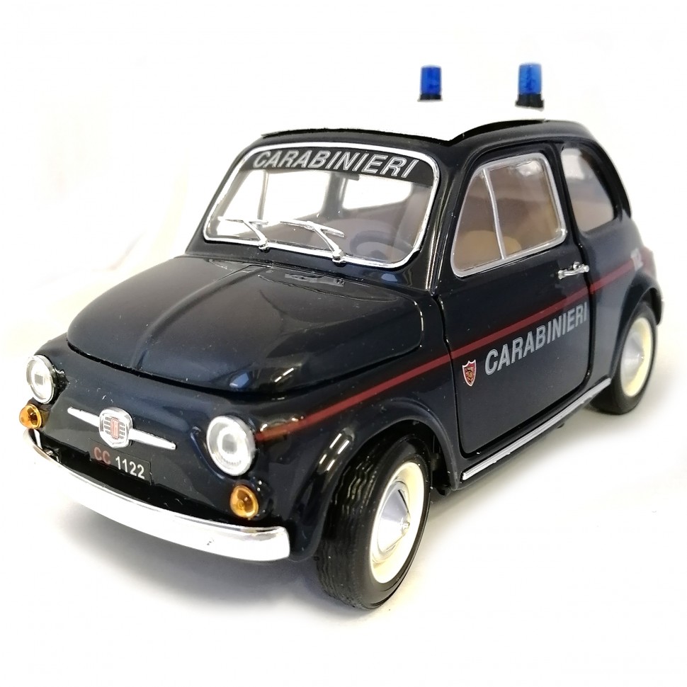 

Fiat 500 Carabinieri коллекционная модель автомобиля 1:18