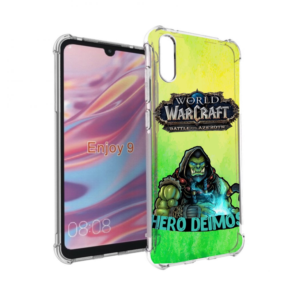 

Чехол бампер MyPads world-of-warcraft мужской для Huawei Enjoy 9, Прозрачный, Tocco
