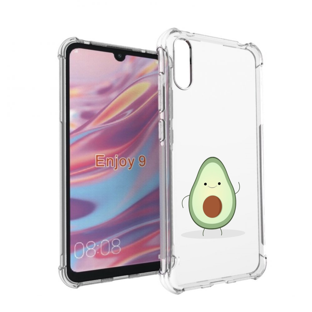 

Чехол бампер MyPads Авокадик для Huawei Enjoy 9, Прозрачный, Tocco