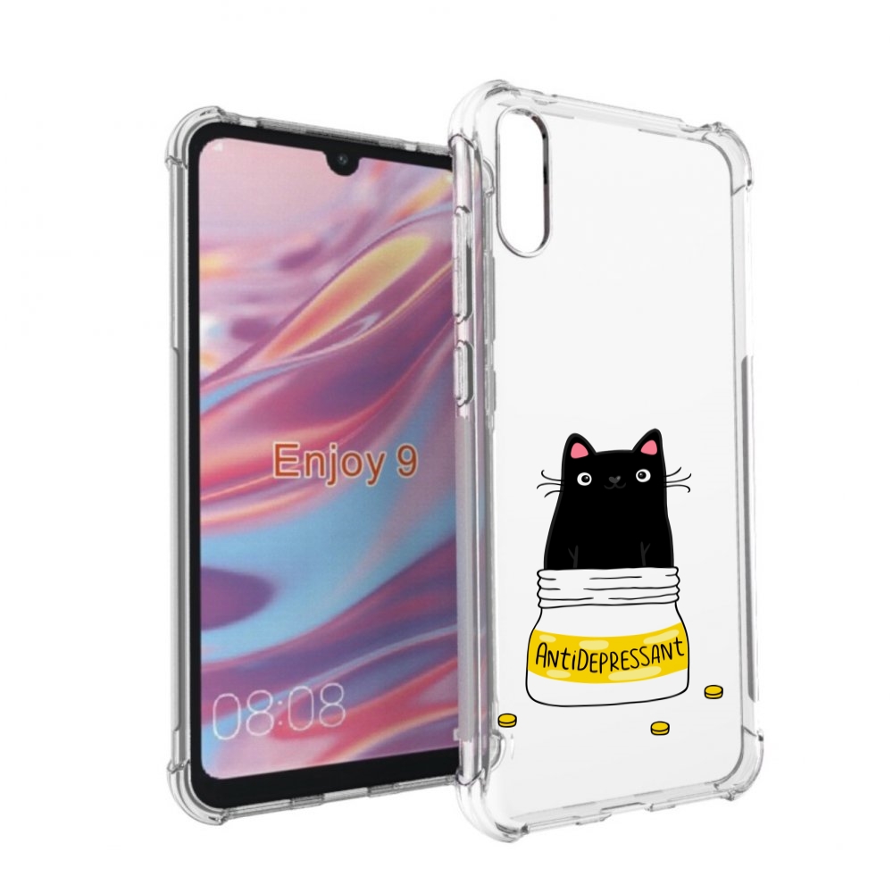 

Чехол бампер MyPads Антидеприсан для Huawei Enjoy 9, Прозрачный, Tocco