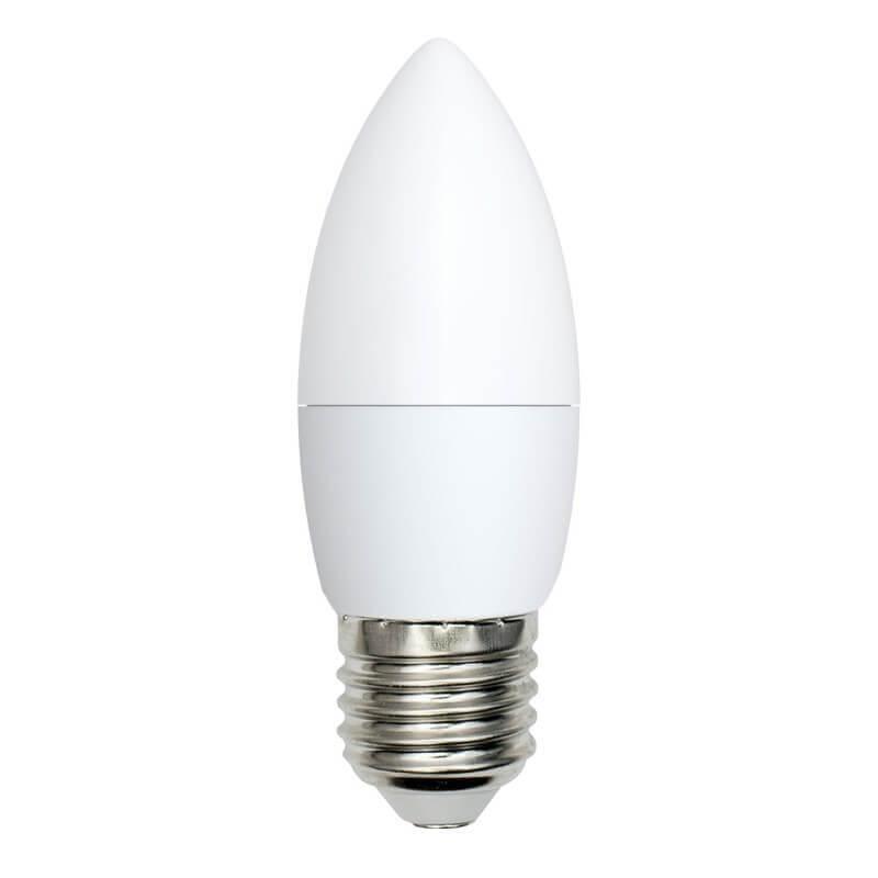 

Лампа светодиодная E27 9W 6500K матовая LED-C37-9W/DW/E27/FR/NR UL-00003805