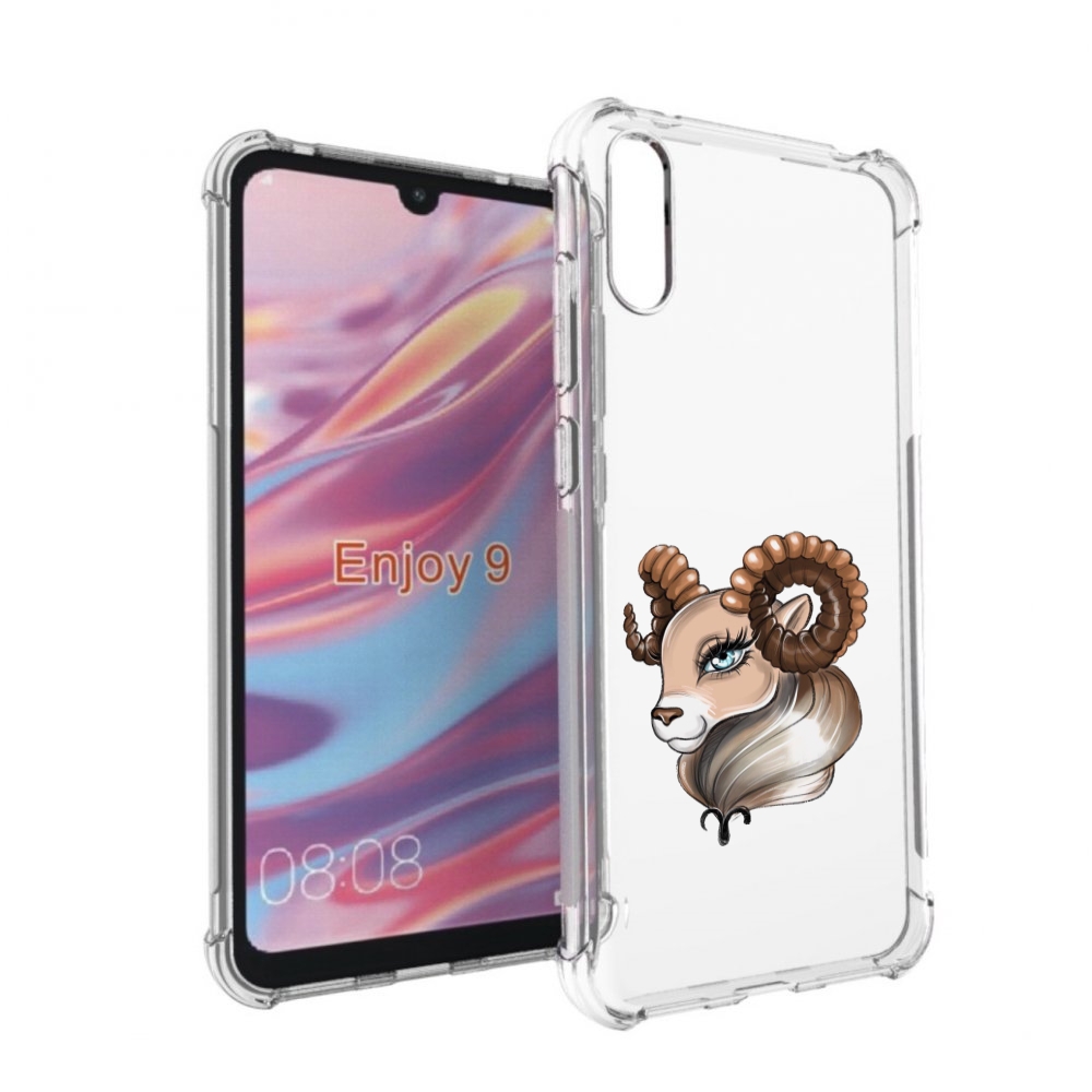 

Чехол бампер MyPads Барашка для Huawei Enjoy 9, Прозрачный, Tocco