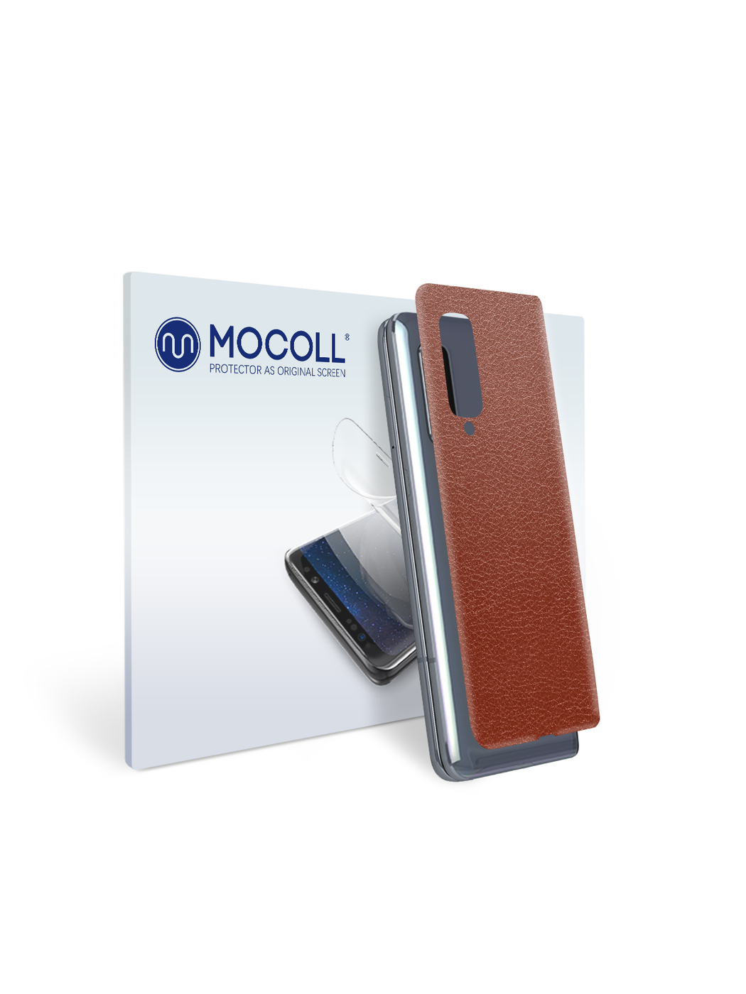 

Пленка защитная MOCOLL для задней панели Samsung GALAXY J2 Core Кожа коричневая