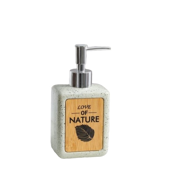 

Дозатор для жидкого мыла Natural, 350 мл, цвет серый