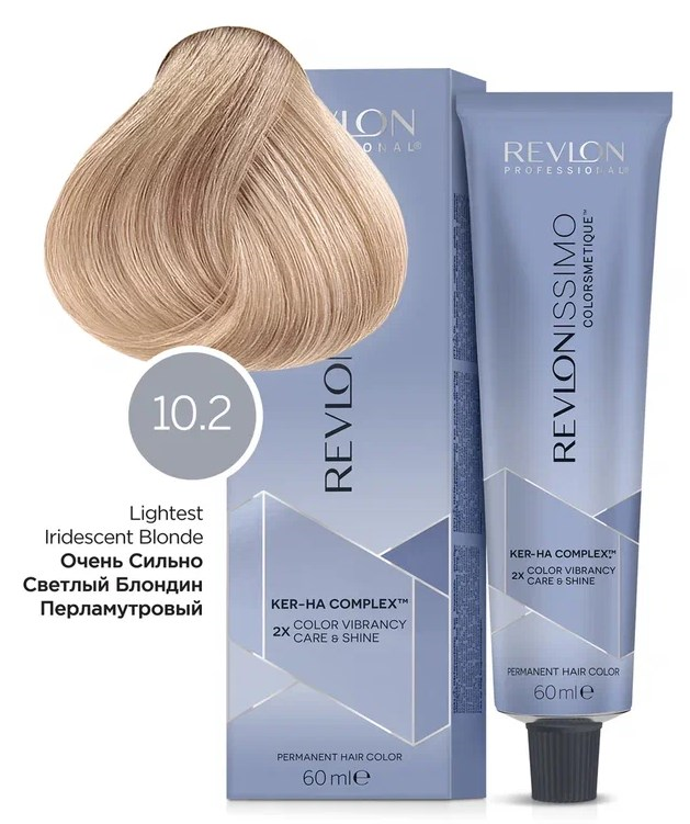 

Краска для волос Revlon Revlonissimo Colorsmetique 10,2, 60 мл