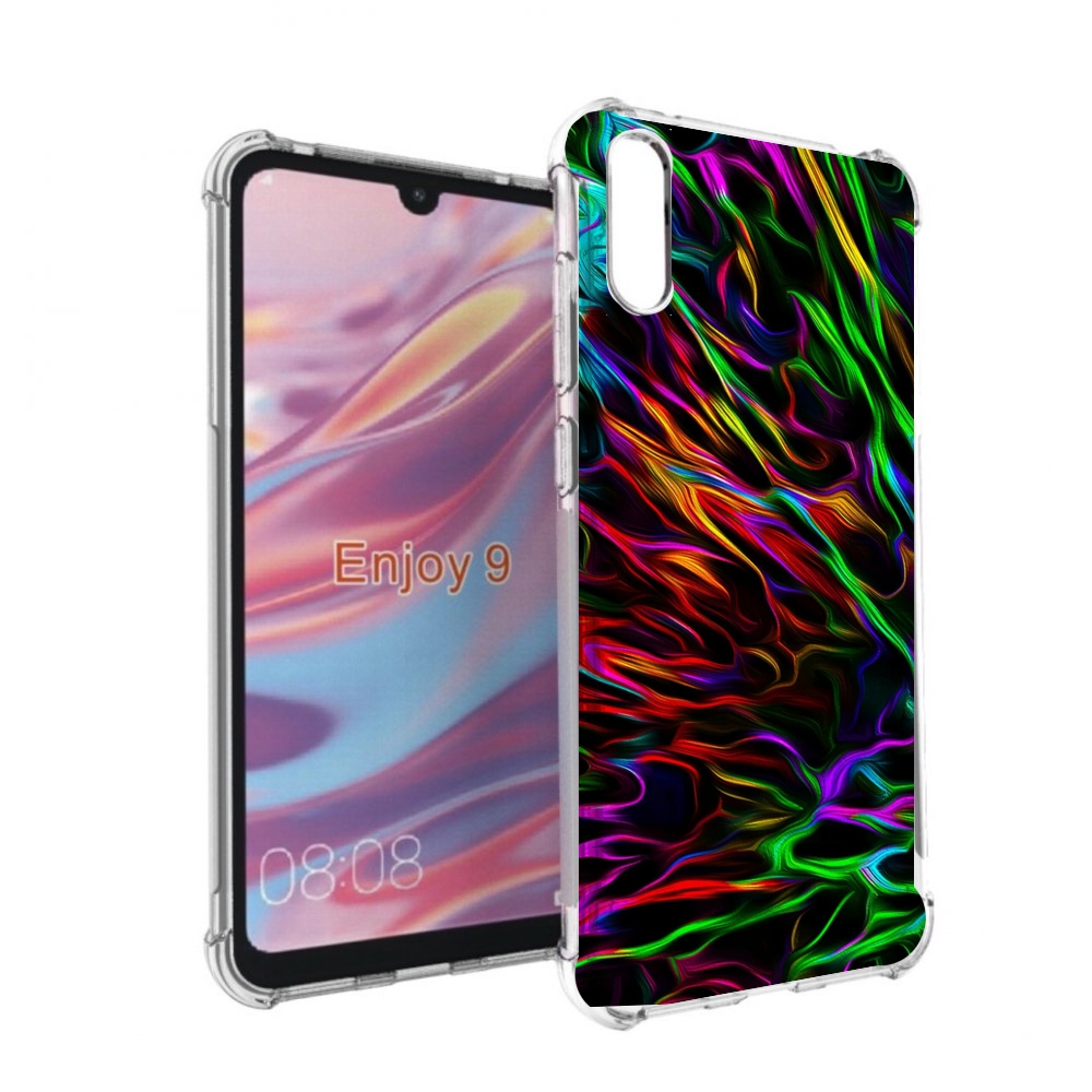 Чехол бампер MyPads Бензин для Huawei Enjoy 9