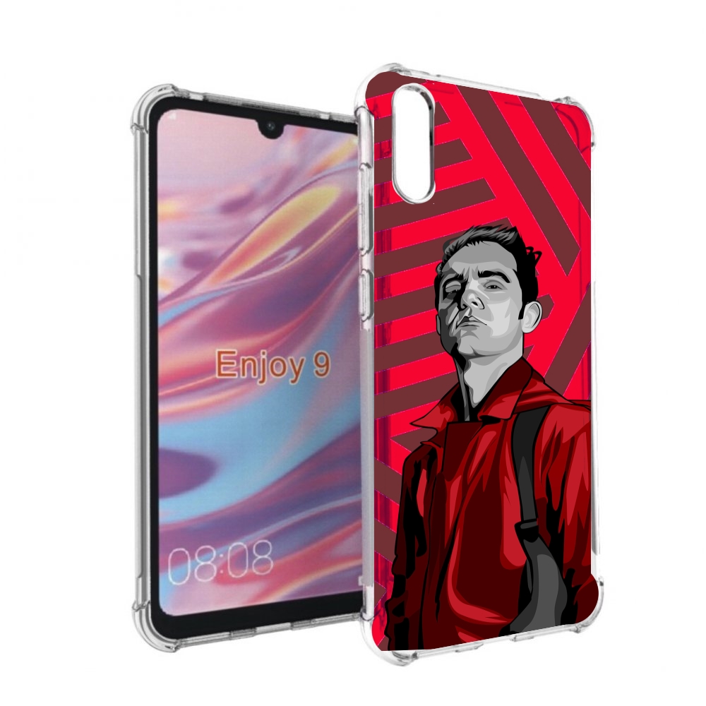 

Чехол бампер MyPads Берлин-бумажный-дом для Huawei Enjoy 9, Прозрачный, Tocco