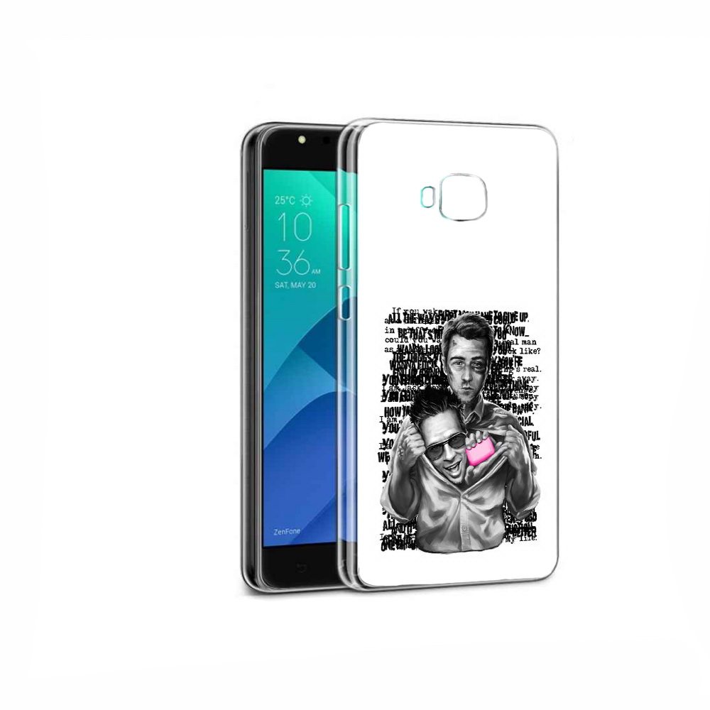 Чехол MyPads Tocco для Asus ZenFone 4 Selfie бойцовский клуб