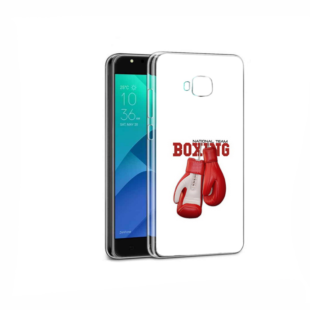 

Чехол MyPads Tocco для Asus ZenFone 4 Selfie боксерские перчатки, Прозрачный, Tocco