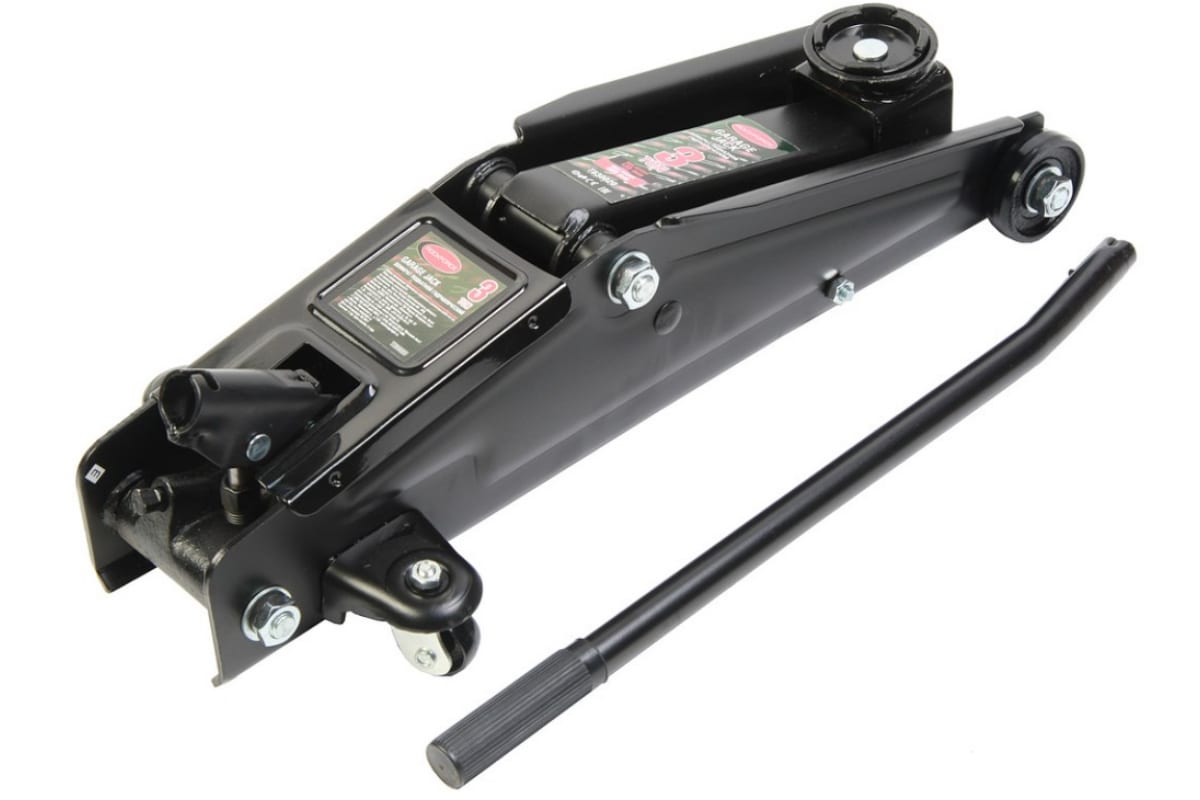 

Гидравлический подкатной домкрат ROCKFORCE 3т h min-135mm h max-400mm RF-T830020, Черный