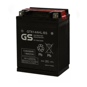 

Аккумулятор мото GS GTX14AHL-BS (YTX14AHL-BS) AGM