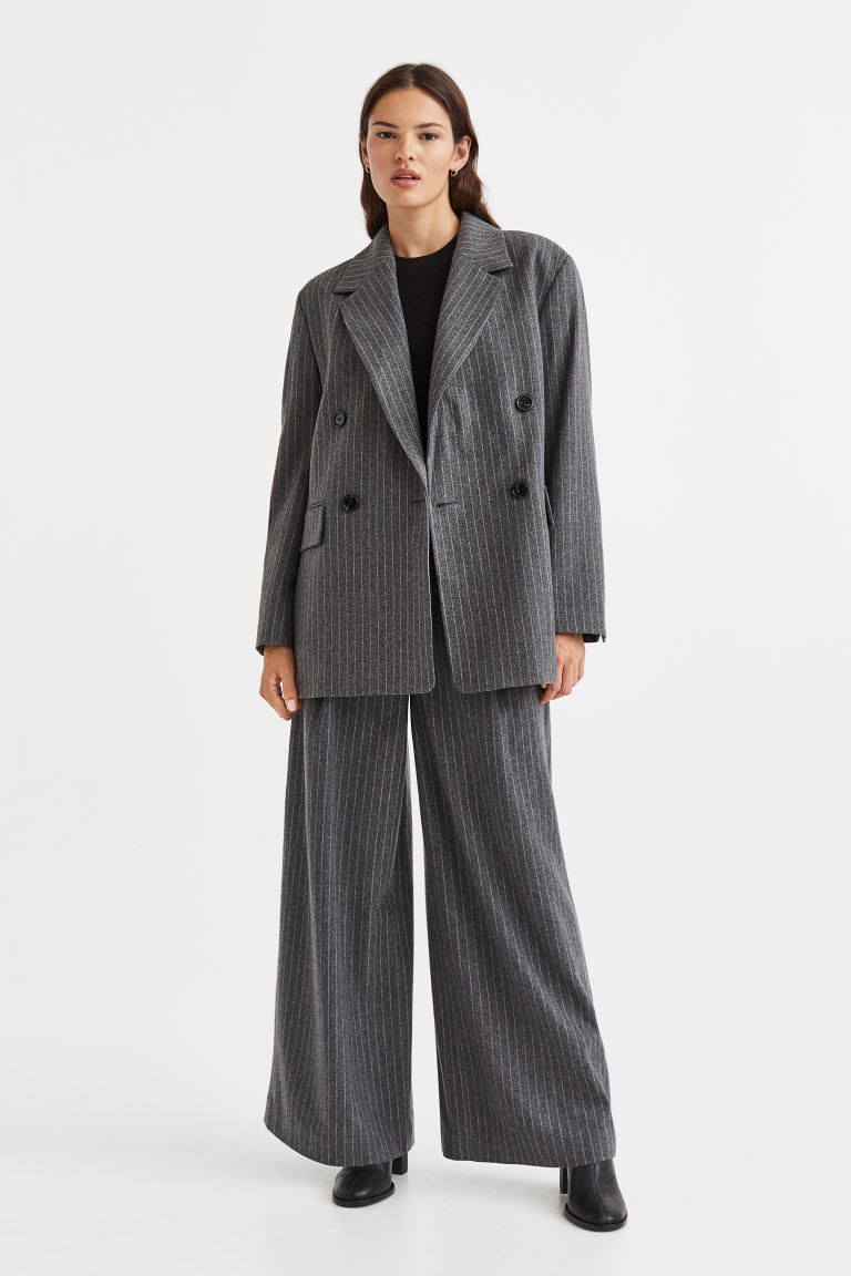 

Брюки женские H&M 1100982001 серые 34 (доставка из-за рубежа), 1100982001