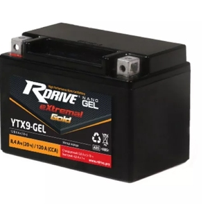 

Аккумулятор мото RDrive GOLD YTX9-GEL (YTX9-BS)