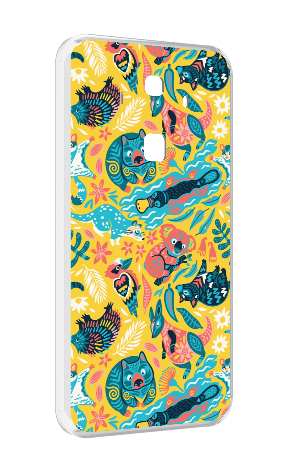 

Чехол Mypads Seamless-Pattern Для Huawei Mate 10 Pro, Прозрачный, Tocco