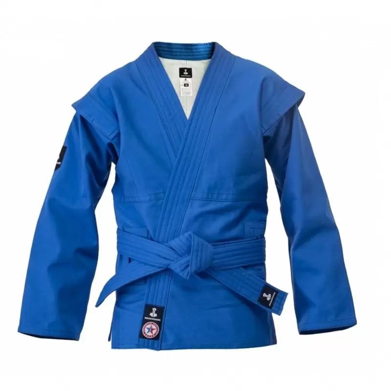 Куртка для самбо ВФС BRAVEGARD Ascend Junior, размер 26 цвет Синий