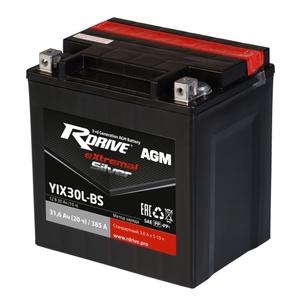 

Аккумулятор мото RDrive SILVER YIX30L-BS AGM