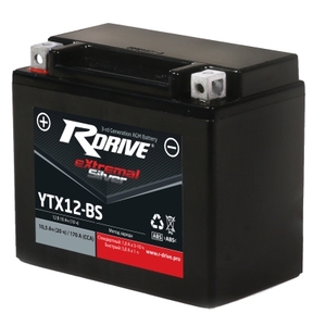 

Аккумулятор мото RDrive SILVER YTX12-BS