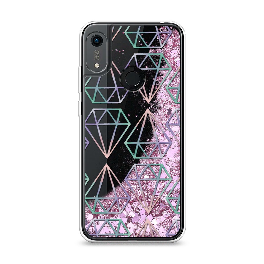 

Силиконовый чехол "Звездочки графика белая" на ZTE Red Magic 5S, Звездочки графика белая