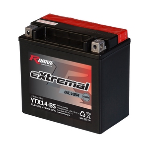 

Аккумулятор мото Rdrive Silver YTX14-BS