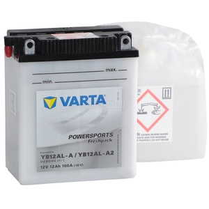 

Аккумулятор мото Varta Powersports YB12AL-A / YB12AL-A2