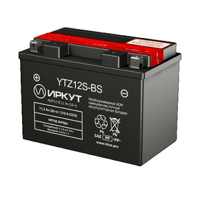 

Аккумулятор мото Иркут YTZ12S-BS AGM