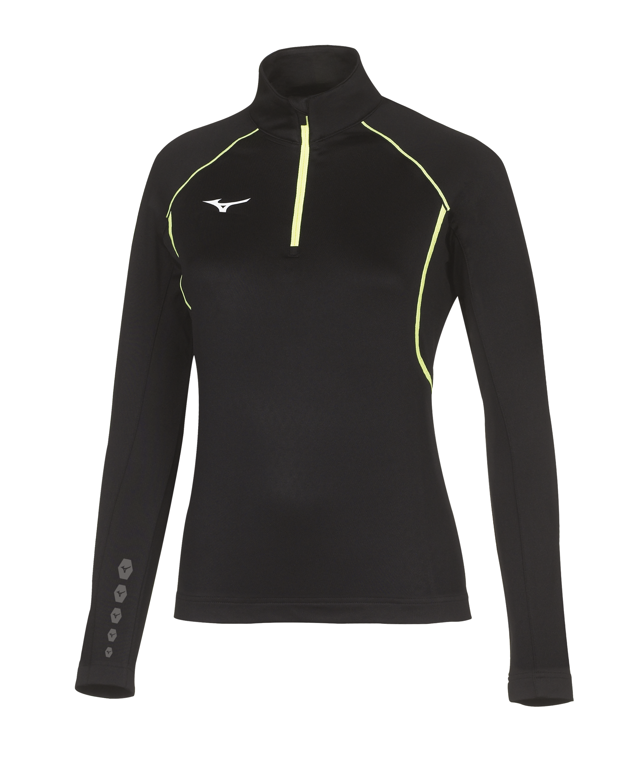 Лонгслив женский Mizuno U2EC7201 черный S