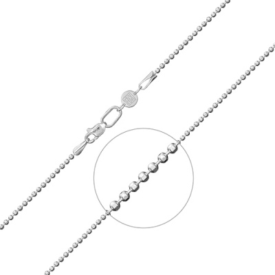 Цепочка из серебра 45 см PLATINA jewelry 21-1303-150-0200-73