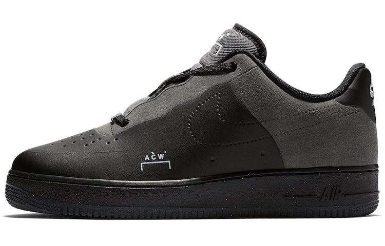 

Кеды унисекс Nike A-COLD-WALL* x Nike Air Force 1 Black acw черные 36 EU, Черный, A-COLD-WALL* x Nike Air Force 1 Black acw