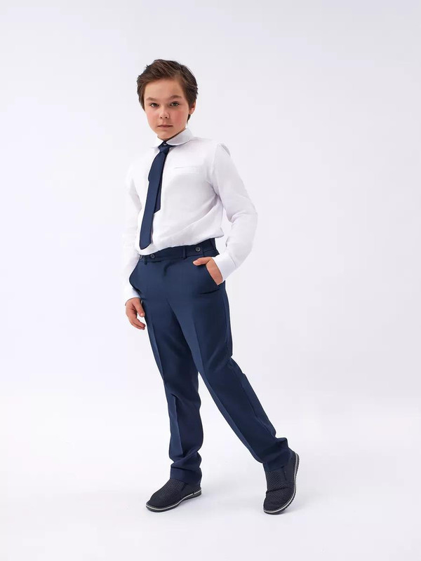 Брюки детские Baltex БД-938418-1 B6M S 99, синий, 170