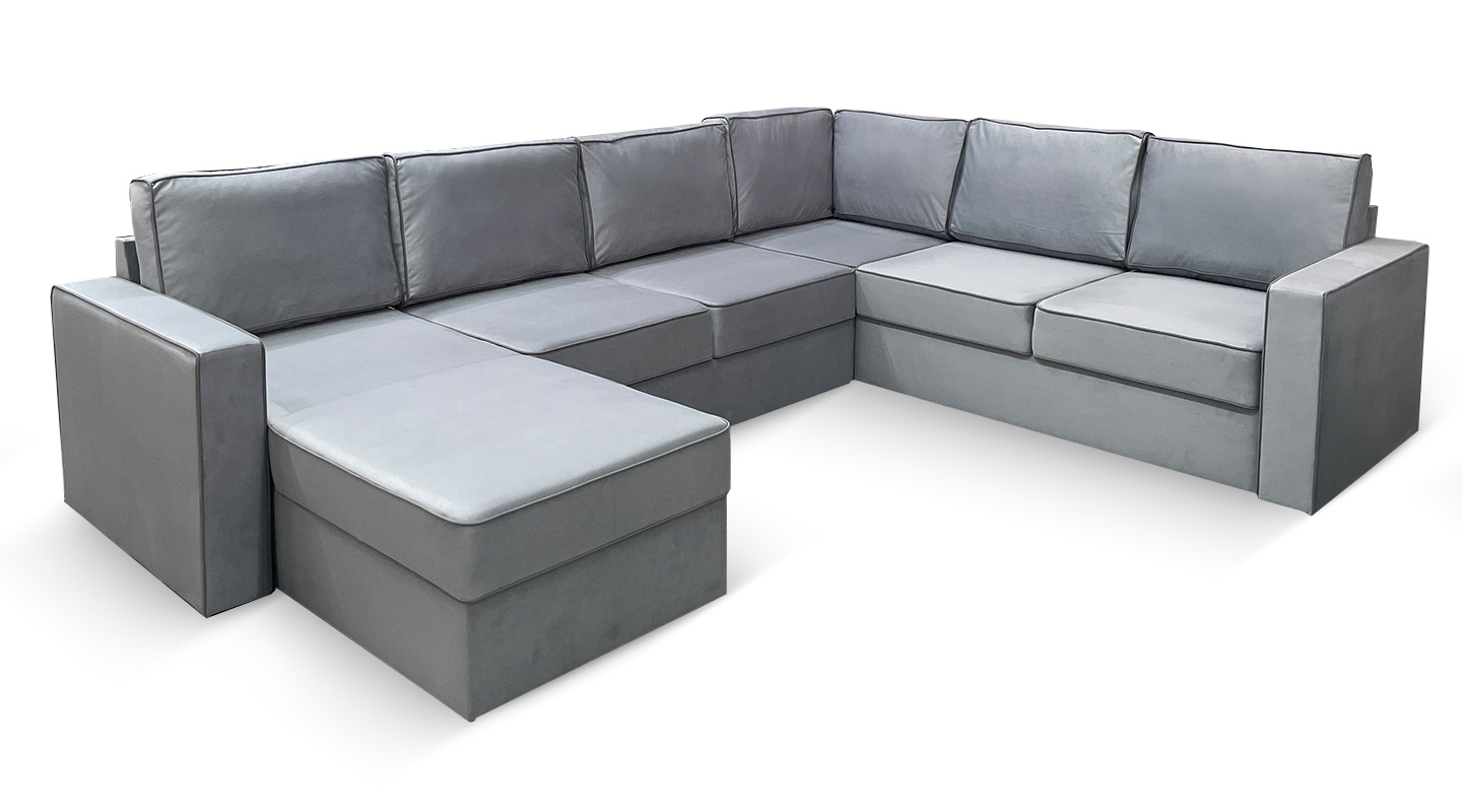 

Диван-кровать AH!DIVAN Хельсинборг, 304х235х86 см, механизм дельфин