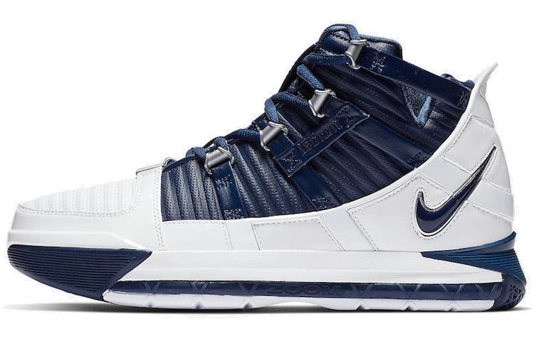 

Кроссовки унисекс Nike Lebron 3 Zoom QS белые 45 EU, Белый, Lebron 3 Zoom QS