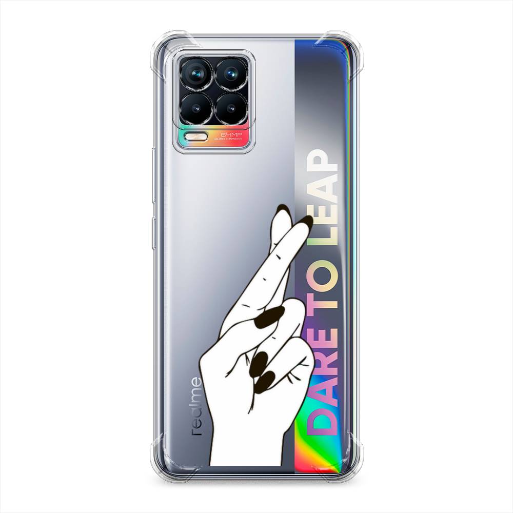 

Чехол Awog на Realme 8/8 Pro "Пальцы графика", Разноцветный, 255451-1