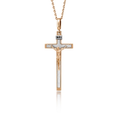 

Подвеска из комбинированного золота с эмалью PLATINA jewelry 03-2533-00-000-1111-04, 03-2533-00-000-1111-04