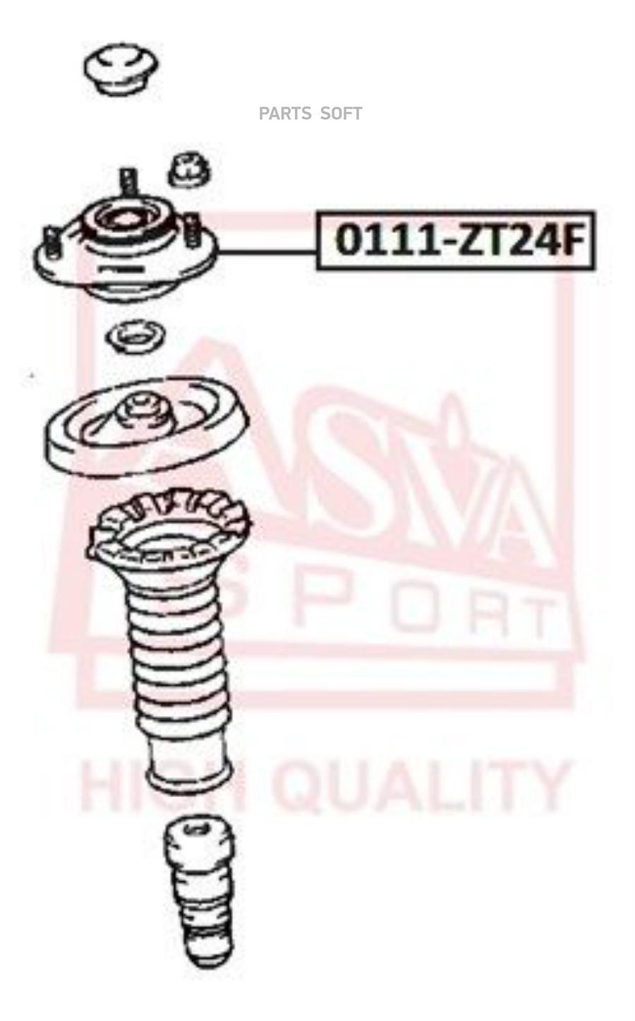 

Опора Амортизатора Toyota Allion I (2001-2007) ASVA арт. 0111-ZT24F