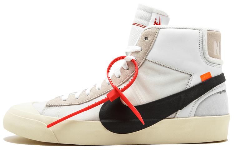 

Кеды унисекс Nike OFF-WHITE x Nike Blazer The Ten белые 36 EU, Белый, OFF-WHITE x Nike Blazer The Ten