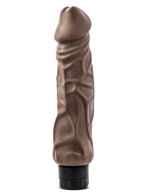 фото Вибратор blush novelties hard on vibrating 9 dildo коричневый