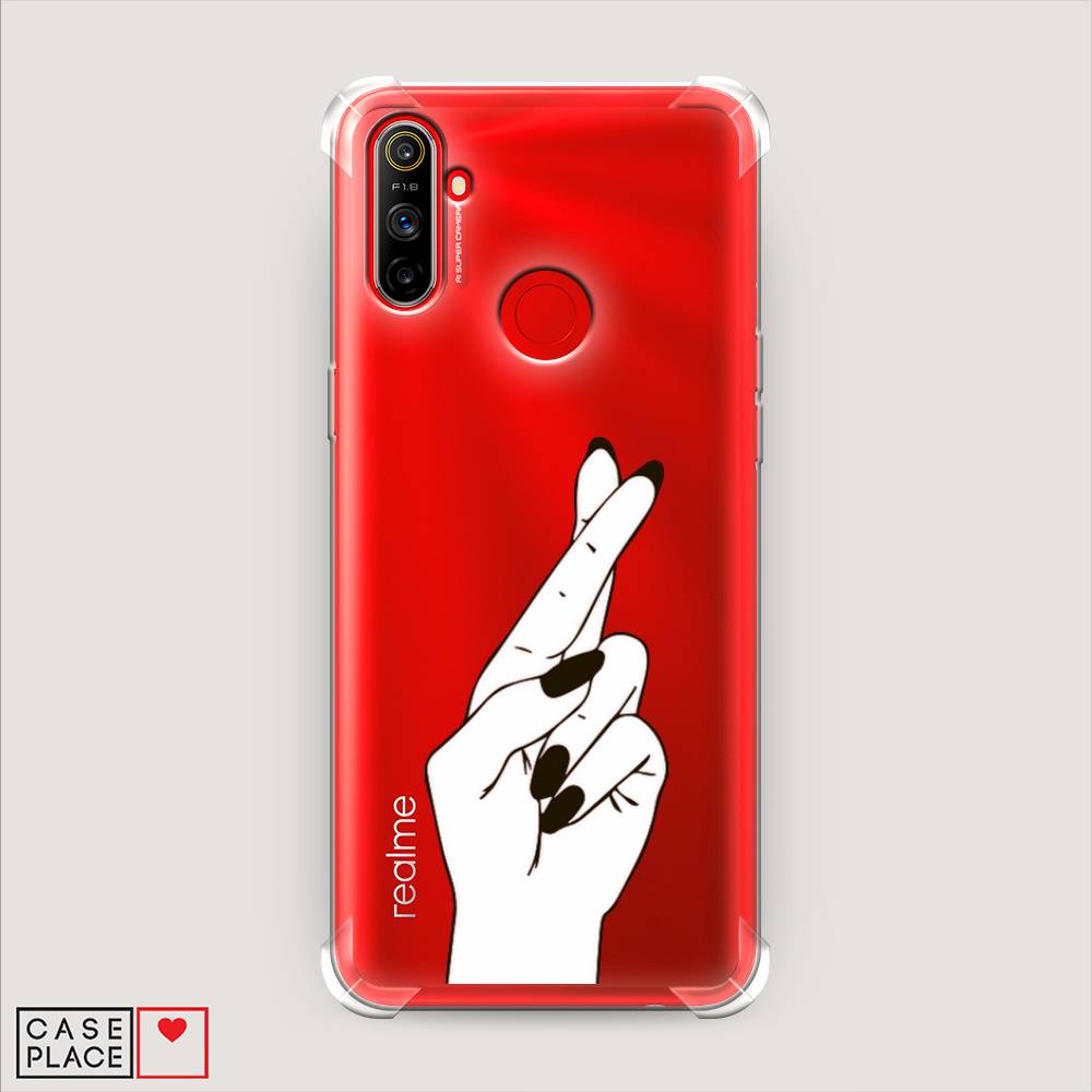 

Чехол Awog на Realme C3 "Пальцы графика", Разноцветный, 253051-1